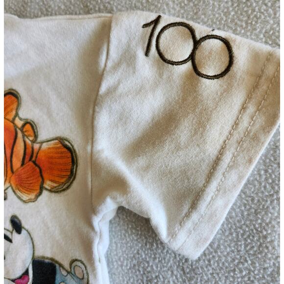 Disney Store 100th Anniversary 3T Shirt Mickey Cinderella Pooh Nemo Spray - Picture 5 of 9
